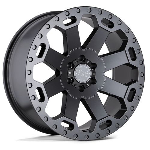 Black Rhino Warlord Matte Gunmetal Wheels