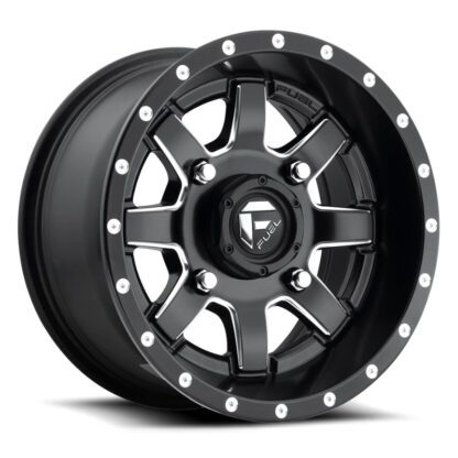 fuel maverick d538 black milled wheels