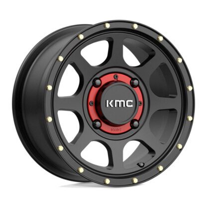 kmc addict 2 ks134 black wheels red cap