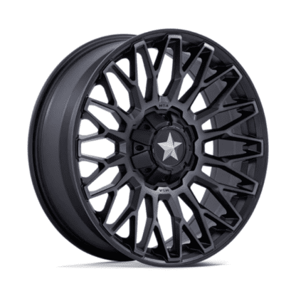 msa clubber m50 matte black ddt wheels