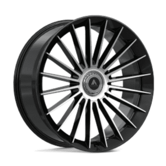 asanti viceroy abl48 gloss black machined wheels