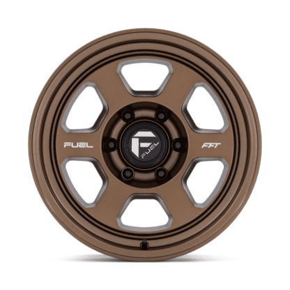 fuel off road hype fc860 matte bronze wheel face